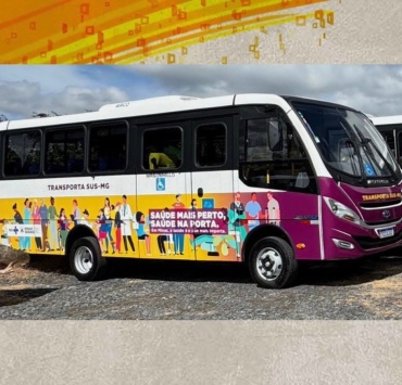 Pará de Minas recebe novo ônibus para transporte de usuários da saúde pública