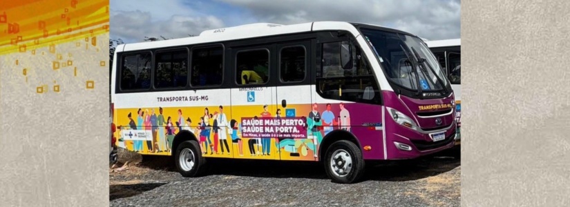 Pará de Minas recebe novo ônibus para transporte de usuários da saúde pública