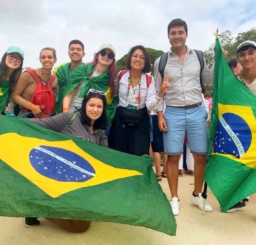 Pará-minense participa da Jornada Mundial da Juventude 2023