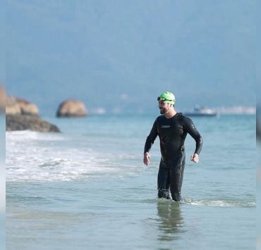 Pará-minense participa do Ironman Brasil e conta história inspiradora