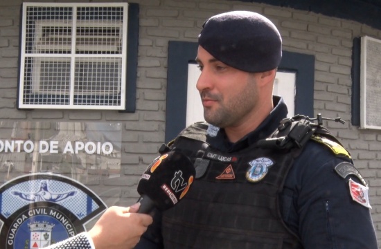 Integração Guarda Municipal alerta sobre cuidados no trânsito