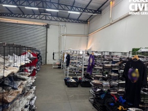 Polícia Civil apreende 7 toneladas de produtos falsificados em Pará de Minas