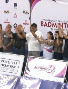 Começam os jogos mundiais de Badminton em Pará de Minas