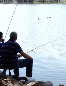 Parque do Bariri recebe grande público no fim de semana; local foi liberado para a pesca esportiva