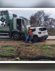 Duas pessoas morrem e duas ficam gravemente feridas em acidente entre Pequi e São José da Varginha