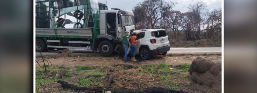 Duas pessoas morrem e duas ficam gravemente feridas em acidente entre Pequi e São José da Varginha