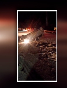 Homem morre e casal fica ferido em acidente na BR-262