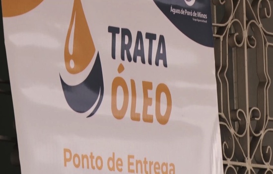 Programa Trata Óleo é expandido em Pará de Minas e chega em mais pontos da cidade