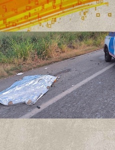 Homem morre após ser atropelado durante serviço de conservação da BR-262