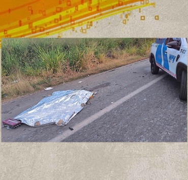 Homem morre após ser atropelado durante serviço de conservação da BR-262