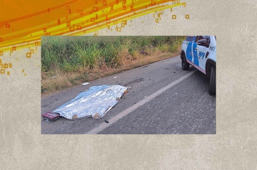 Homem morre após ser atropelado durante serviço de conservação da BR-262