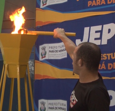 Confira como foi a abertura do Jogos Escolares de Pará de Minas