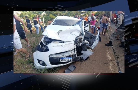 Acidente em Pitangui deixa 5 pessoas feridas