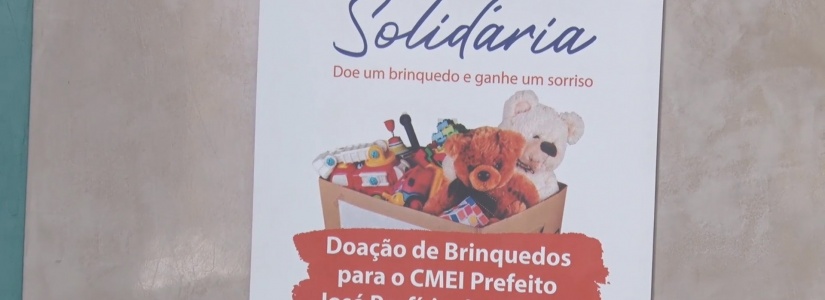 Campanha solidária de arrecadação de brinquedos é promovida em Pará de Minas