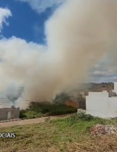 Queimada no Cores de Minas acende alerta para o risco dos incêndios florestais nesta época do ano